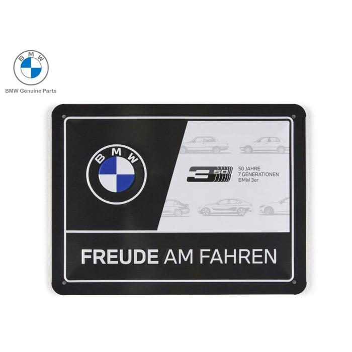 Original Bmw 50 Jahre 3 Series Freude Am Fahren Garage Metal Sign Freude Am Fahren Plat Pajangan