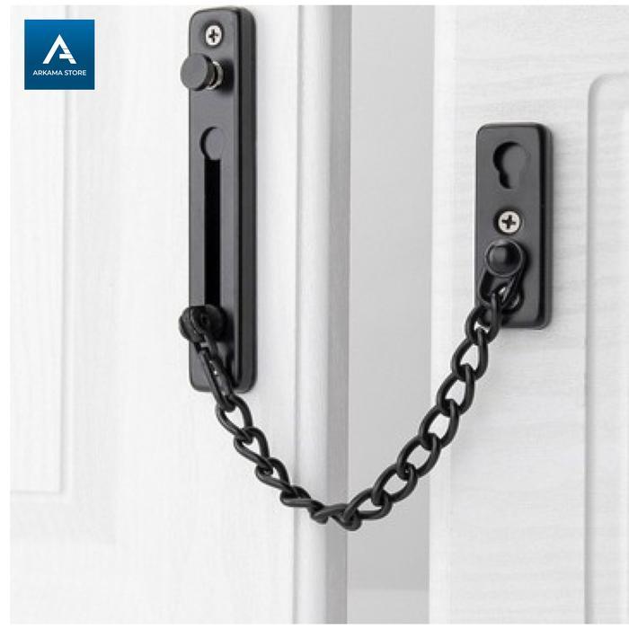 grendel pintu rumah rantai anti maling door chain lock