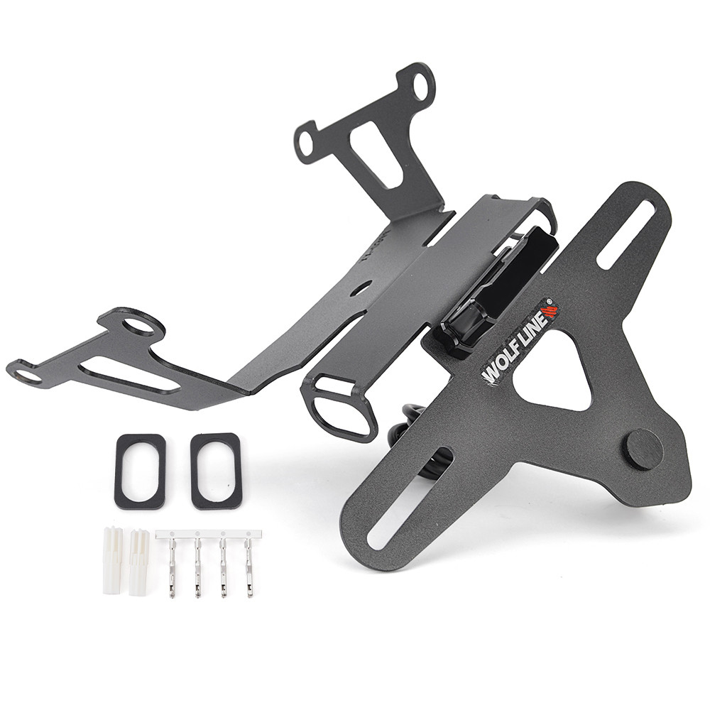 FOR HONDA CB650R CBR650R 2024 2025 CB CBR 650R MOTORCYCLE LICENSE PLATE HOLDER TAIL LIGHT BRACKET