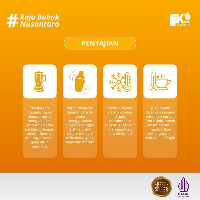 Bubuk Minuman King Powder Choco Millooo Plain Serbuk Minuman Coklat Millo