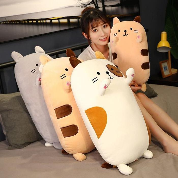 Istana Boneka - Boneka Bantal Kucing Soft Kawaii Plushie Dolls