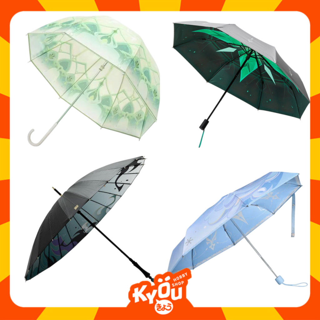 Nahida - Xiao - Alhaitham - Eula - Kinich - Fatui Umbrella - Genshin Impact
