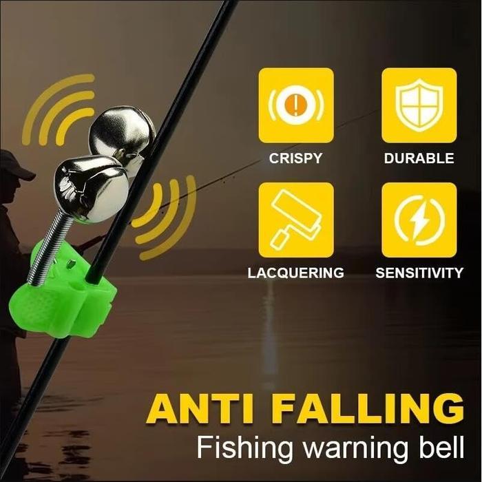 20Pcs Bell Joran Pancing / Tangkai Lonceng Pancing / Bel Pancing Krincingan