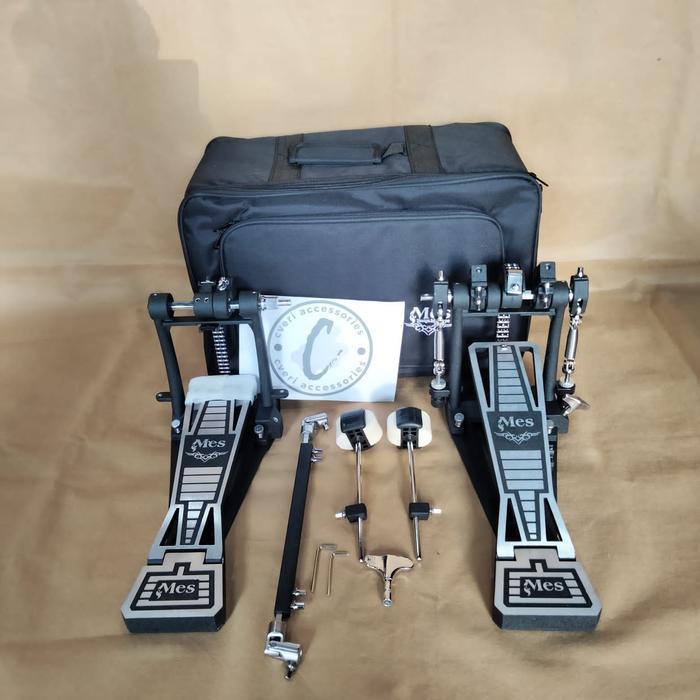 Abyaz- Double Pedal Mes P2000 P-2000 Double Pedal Drum Double Chain Double Pedal Drum Pedal Drum