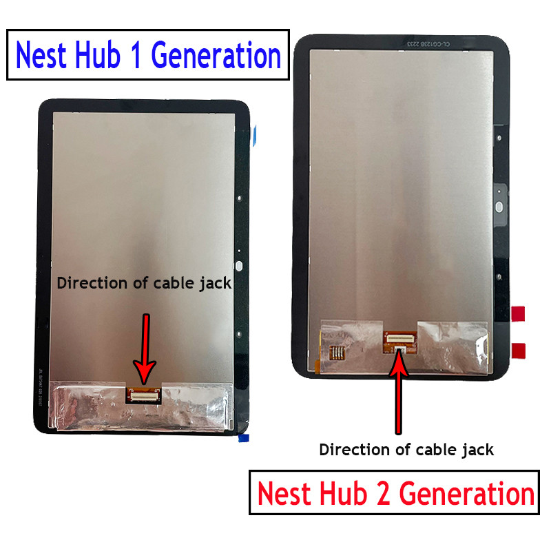 Tablet LCD For Google Home Nest Hub LCD Display Touch Screen Digitizer Assembly For Google Home Nest