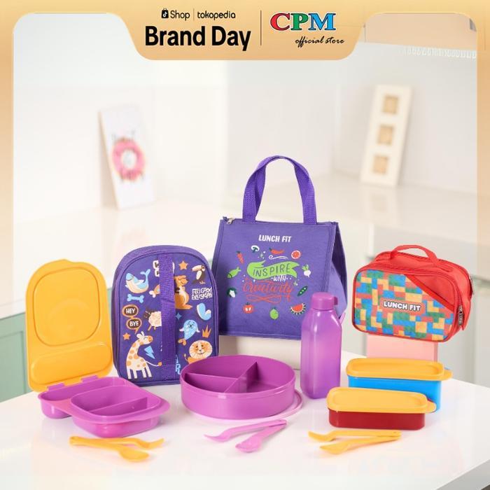 DISKON CPM LUNCH BOX SET KENJI NEW PRODUCT LAUNCH SEPTEMBER 11IN1 (ZARINA,KANO,LEGO)