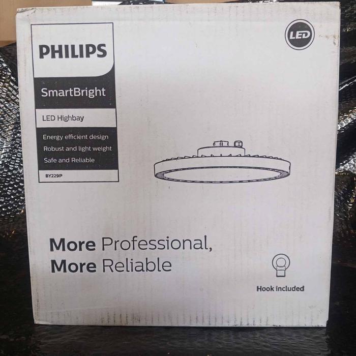 Maridhamart - Lampu Highbay Philips By229P By239P Untuk Gudang Pabrik 60W 100W 150W 200W Terbaru 