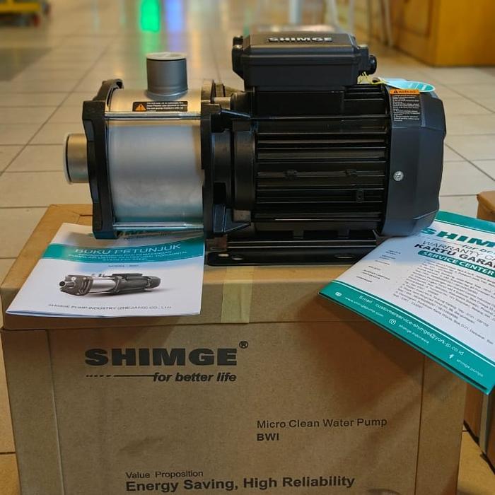 SHIMGE BWI 5-4 POMPA DORONG BOOSTER MULTISTAGE STAINLESS 1HP 220V