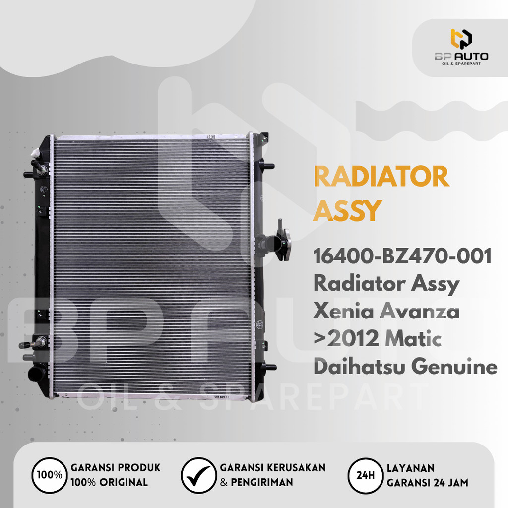Radiator Assy Xenia Avanza >2012 Matic 16400-BZ470-001 Original