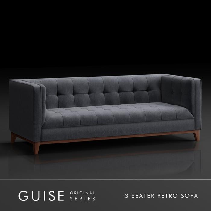 Guise - 3 Seater Sofa Minimalis XIONCO