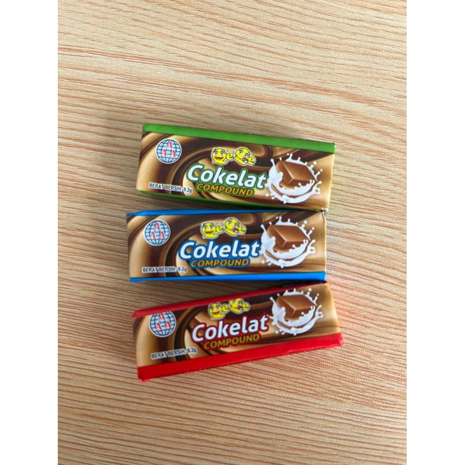 Cesso.Shop- Cokelat Compound Qeqe Isi 100 Pcs