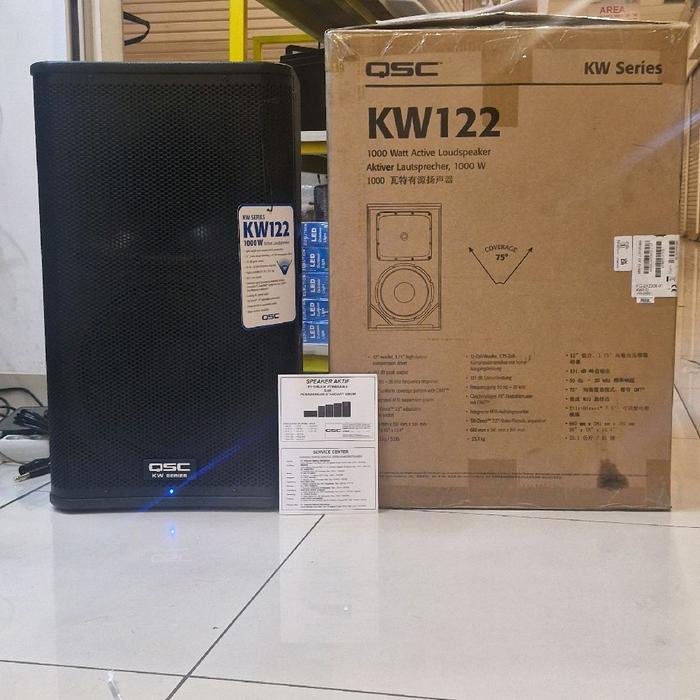 Qsc Kw122 Qsc Kw-122 (Speaker Active 12 Inch 1000 Watt Peak) Harga Satuan #Gratisongkir