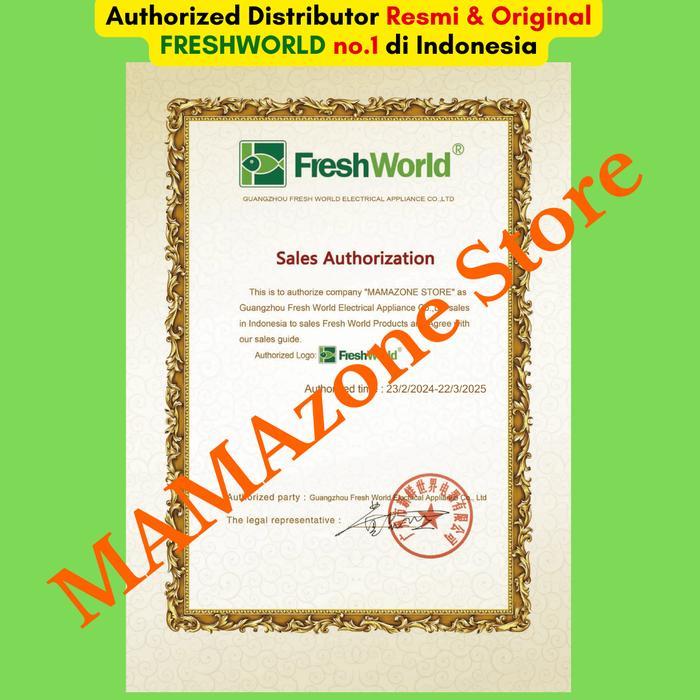 Breadshiiip- Freshworld Vacuum Sealer Tvs2018 / Tvs 2018 / Tvs-2018, Moist/Dry Food, Paling Laris,