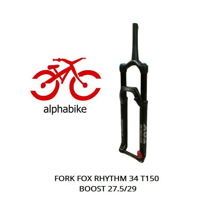 FORK FOX RHYTHM 34 T150 BOOST 27.5 29 INCH MTB GUNUNG TAPER