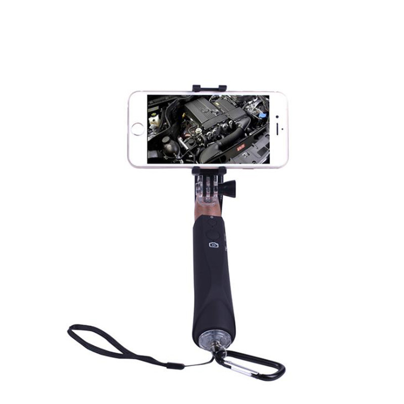 PHONE HOLDER 8MM LENS HD WIFI BORESCOPE INSPECTION CAMERA BUILT-IN 8 LED LIGHTS WATERPROOF