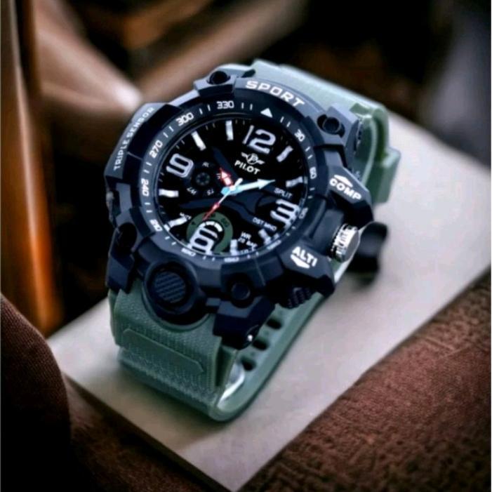 Premium Jam Tangan Anak Sport Timbul Strap Rubber Sporty Anti Air/Jam Tangan Sport Anak Anak