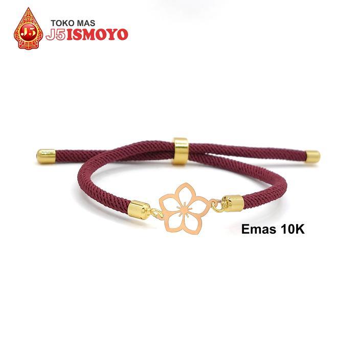 Gelang Tali Kombinasi Emas Jessie Elysia J5 Ismoyo