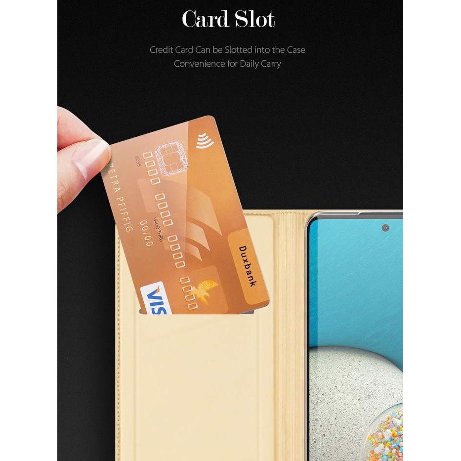 Dux Ducis Case Compatible for Samsung A13 A23 A33 A53 A73 - Original Premium Flip Leather Casing