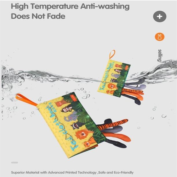 Tumama Animal Tail 3D Cloth Book Mainan Buku Kain Ekor Binatang Hewan Edukasi Anak Bayi0 3 6 9 12