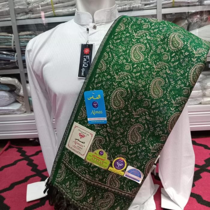 SIAPKIRIM sorban almas hijau tua READY STOCK