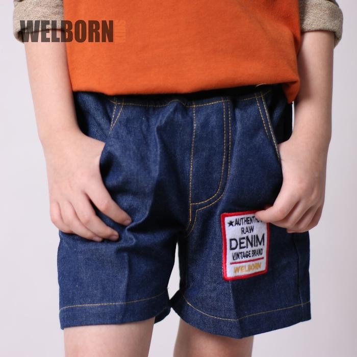 Welborn Kids Celana Jeans Pendek Anak Laki