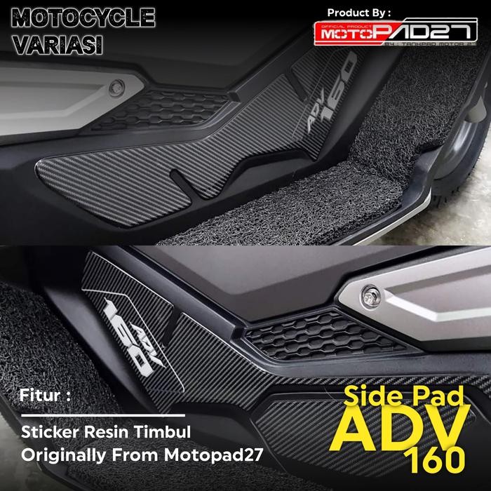 Stikee ADV 160 Stiker Sidepad ADV 160 Resin Premium