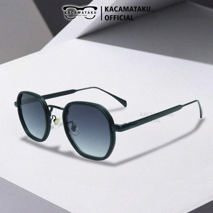 Kacamata Sunglasess Db Pria Wanita Sporty Lensa Polarized Fullset Kacamata Frame Bulat Eyewear