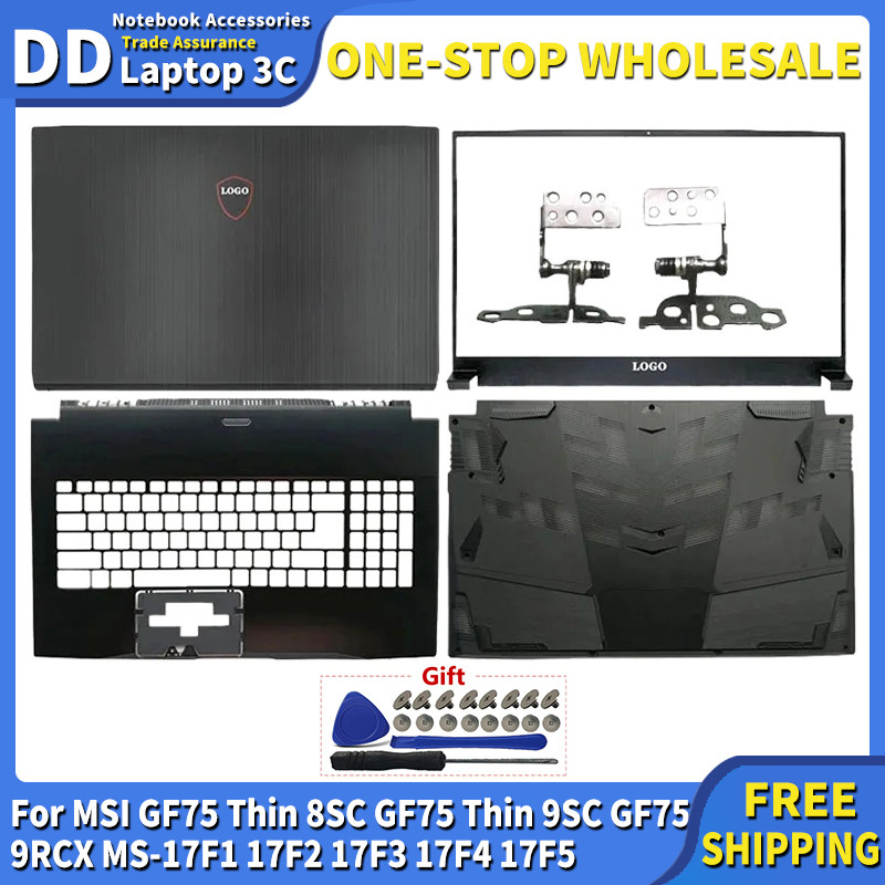 Casing Laptop New For MSI GF75 Thin 8SC GF75 Thin 9SC GF75 9RCX MS-17F1 17F2 17F3 17F4 17F5 LCD Back