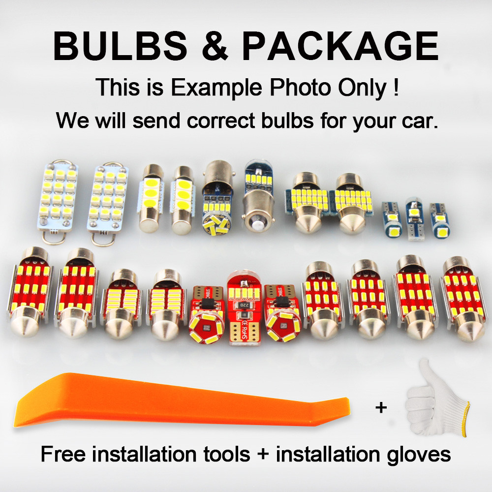 TPKE Canbus Auto LED Interior Light Kit For Honda Fit 2007-2019 Car Bulbs Dome Map Reading Trunk Lic