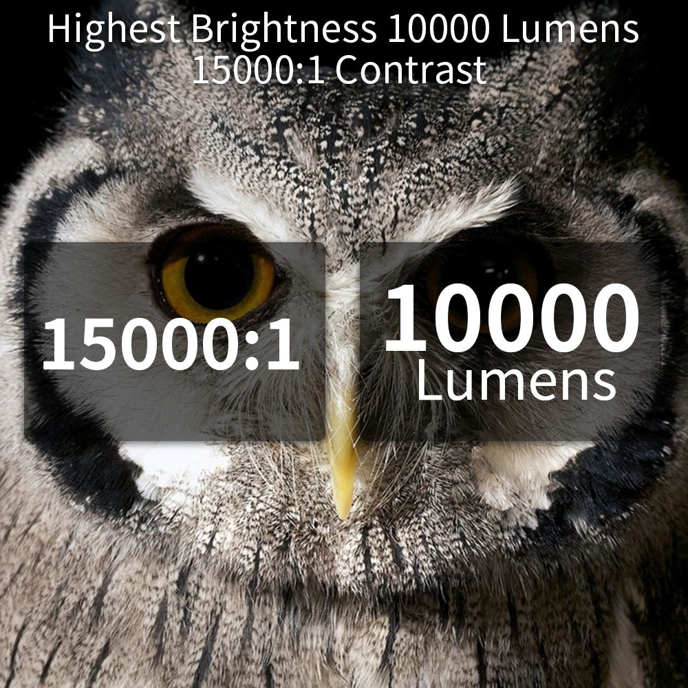 New Projector 4k 10000 lumens 1920*1080p Full HD Movie LED Projector with Bluetooth Wifi for Smartph