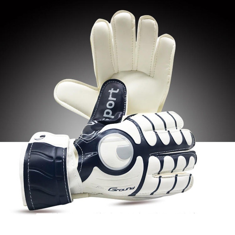 Latex Goalkeeper Gloves Finger Protection Thickened Soccer Goalie Wrist guard Gloves Professional Fo