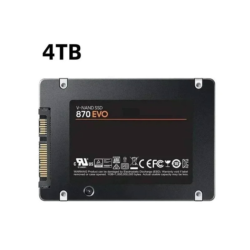 2026 Original 4TB Solid State Disk SSD 870 EVO with 1TB 2TB Internal HDD for Laptop and Desktop