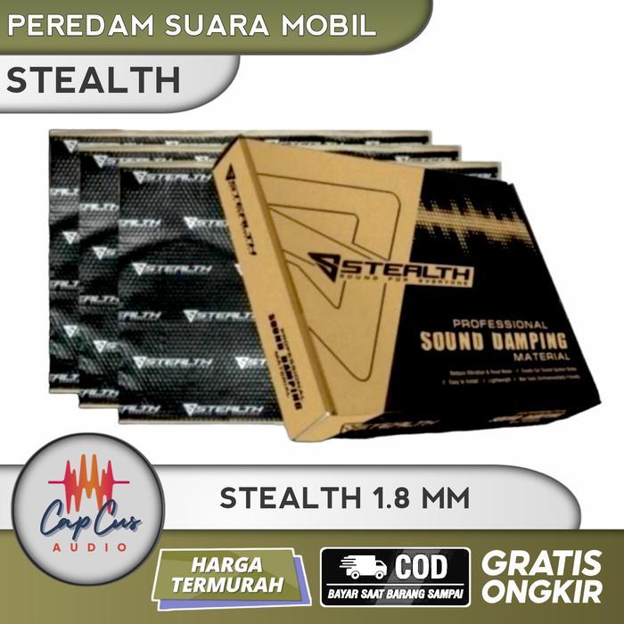 Peredam Suara Mobil Alumunium Stealth Ukuran 1,8 Mm / Peredam Suara