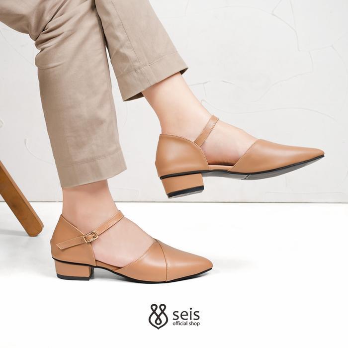 Seis Salsa Sepatu Heels Wanita Hak 3 Cm Shoes High Pesta