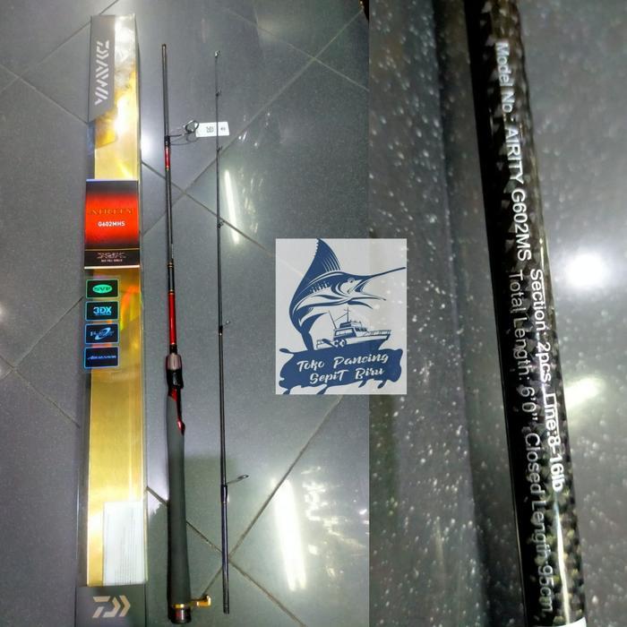 JORAN GALATAMA DAIWA AIRITY G602MS 180CM 8-16lbs FUJI NEW 2022 Best Quality