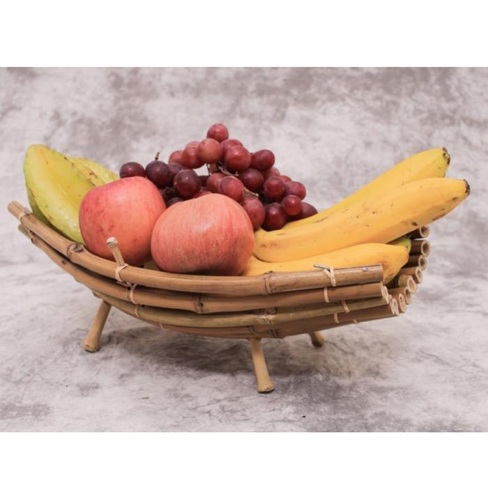 ASLI Tempat / Wadah Buah Unik Dari Bambu Cendani READY STOCK