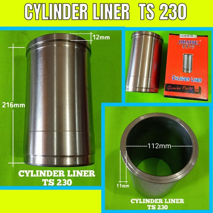 Cylinder Liner Yanmar Ts 230