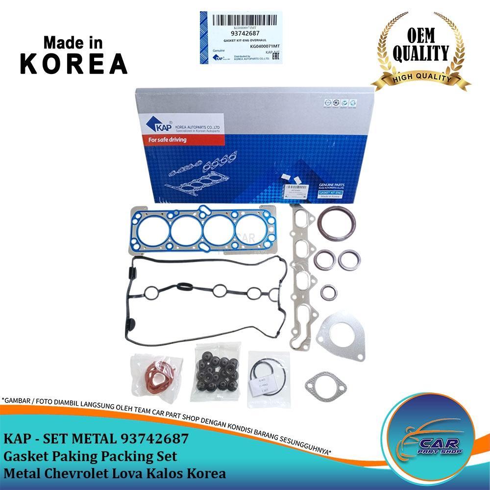 Gasket Paking Packing Set Metal Chevrolet Lova Kalos Korea