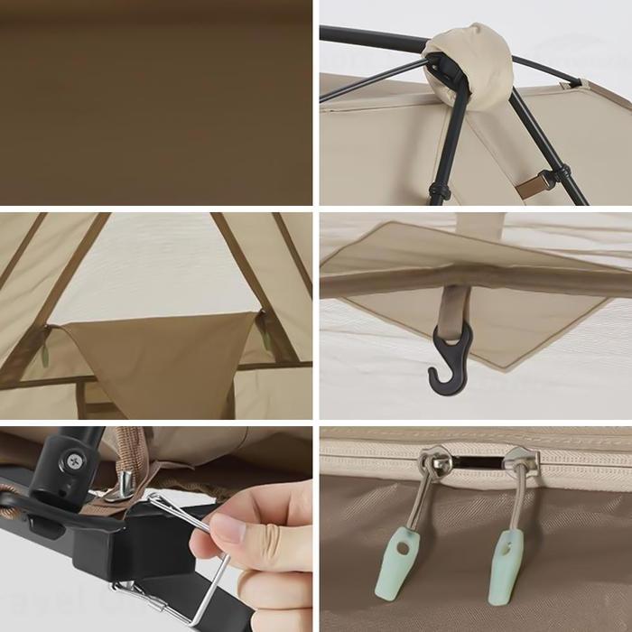Tenda Glamping Campbed Naturehike CNH22ZP001 Camping A-Type Auto Tent