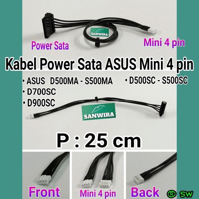 Kabel Power Sata Asus Mini 4 Pin