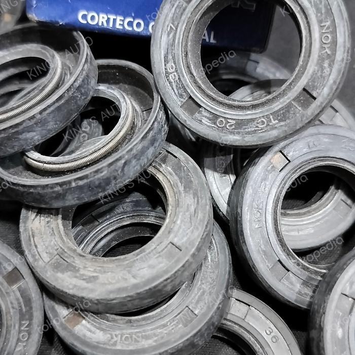 Baru Oil Seal Pompa Power Steering Timor Merk Nok Ori Berquality