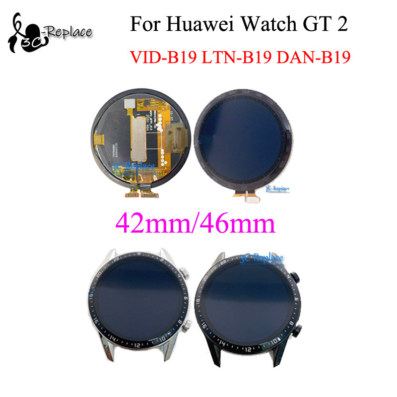 42Mm/46Mm For Huawei Watch Gt 2 Gt2 Vid-B19 Ltn-B19 Lcd Display Touch Screen Digitizer Panel