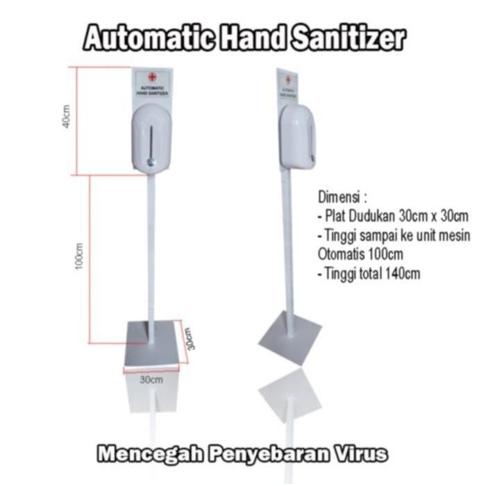 Hand Sanitizer Stand Tiang Tempat Hand Sanitizer Siap Kirim