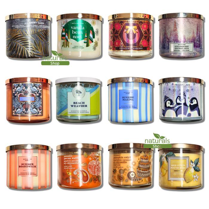 Bath & Body Works Into The Night 3-Wick Scented Candle 411 Gr Original