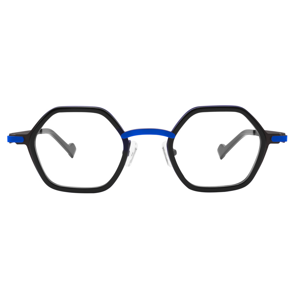 VZONE Luxury Mixed Acetate Metal Eyeglass Frames Prescription Ready for Men and Women Blue Light