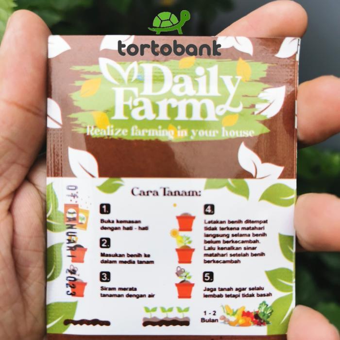 Terbaru Biji Siomak - Bibit Siomak - Benih Siomak 2 Gram - Makanan Kura Darat