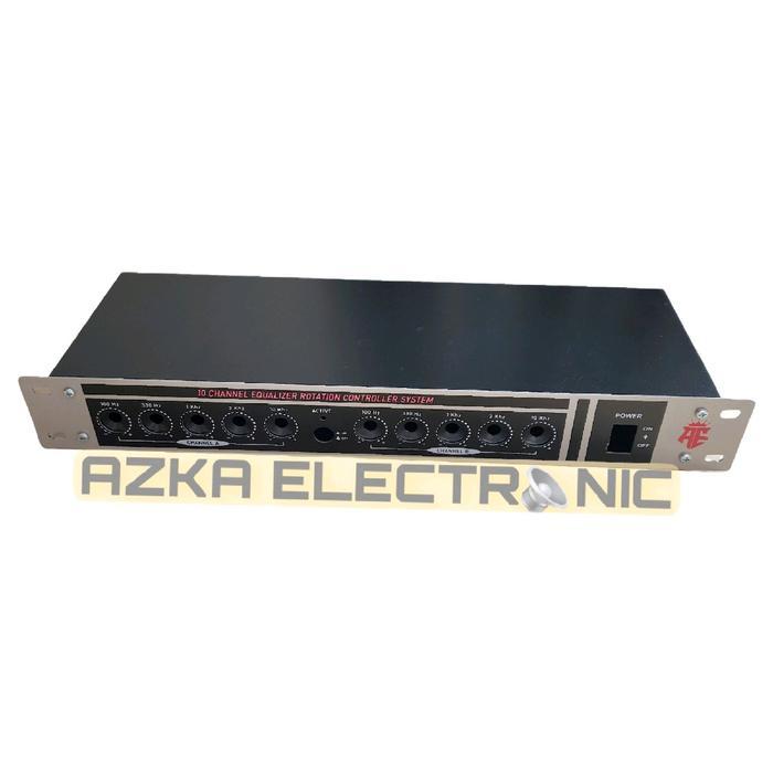 NEW SERIES BOX EQUALIZER STEREO 10 CHANNEL POTENSIO PUTAR