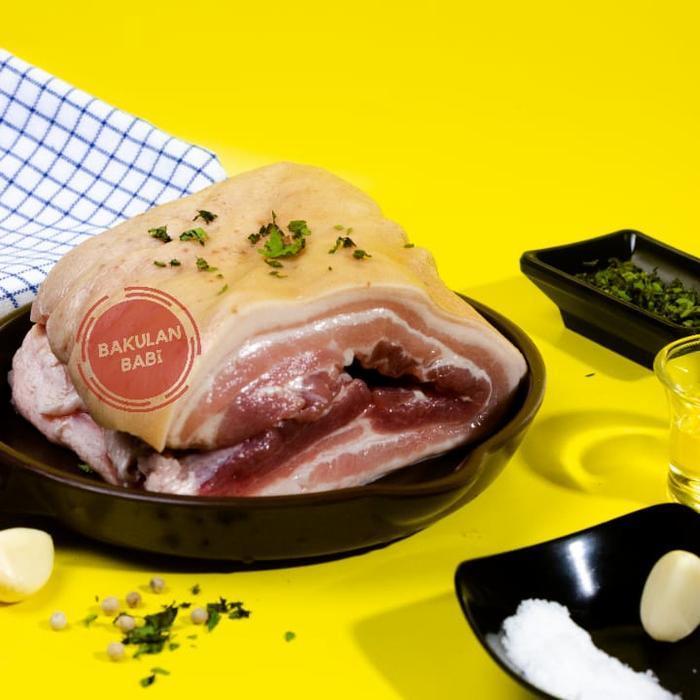 Daging Babi Samcan Spesial untuk Siobak / samcan panggang crispy