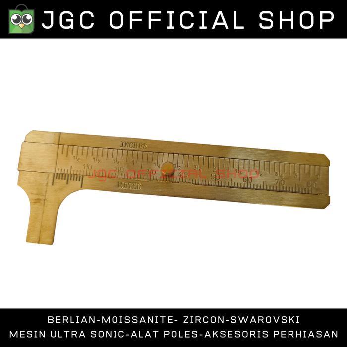 TERMURAH SIGMAT MINI KUNINGAN - JANGKA SORONG KUNINGAN - 8CM