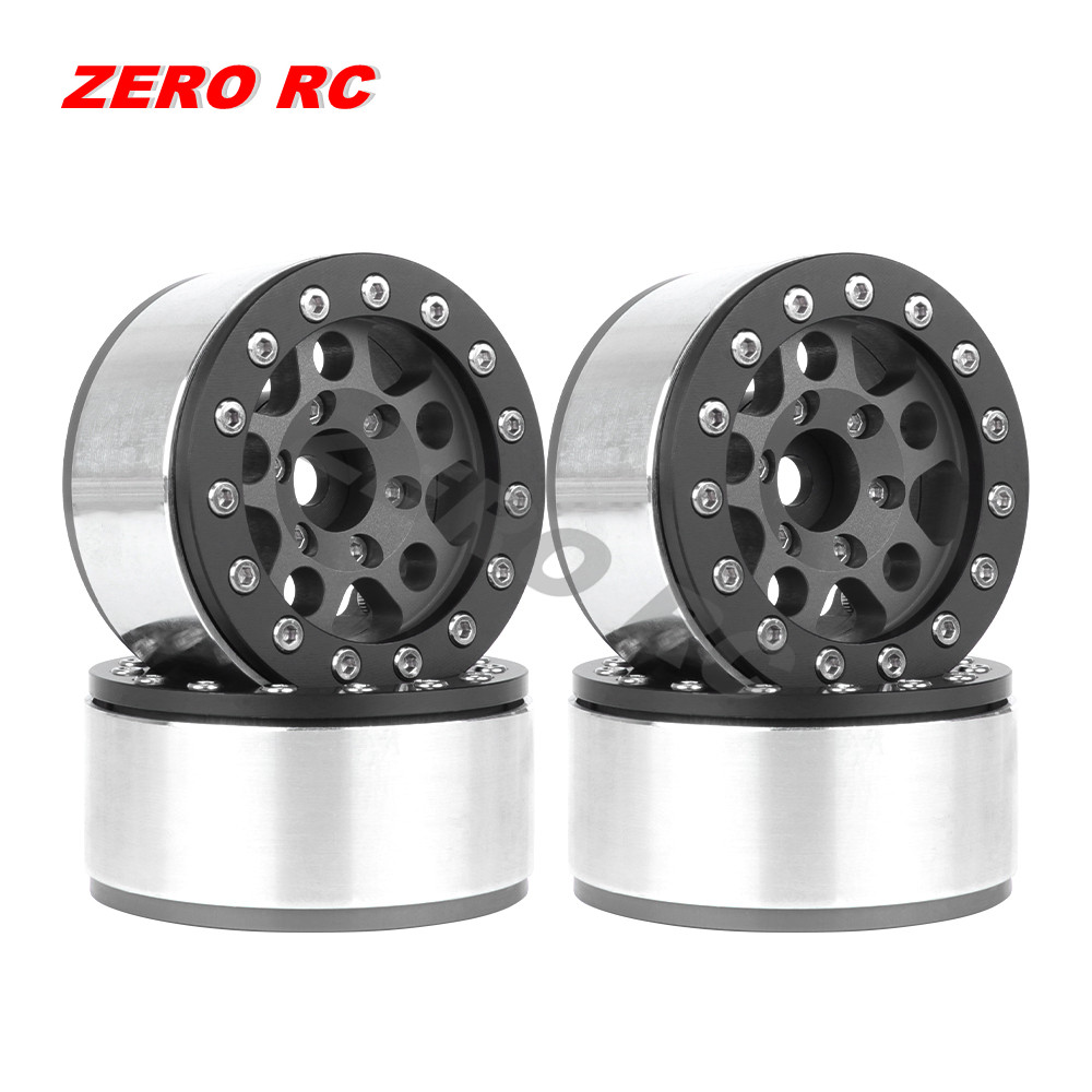 ALLOY NEW 1.55" Beadlock Wheel 5-Spoke For RC Crawler CAR MN D90 Tamiya UTB18 CAPRA WPL Pajero MST